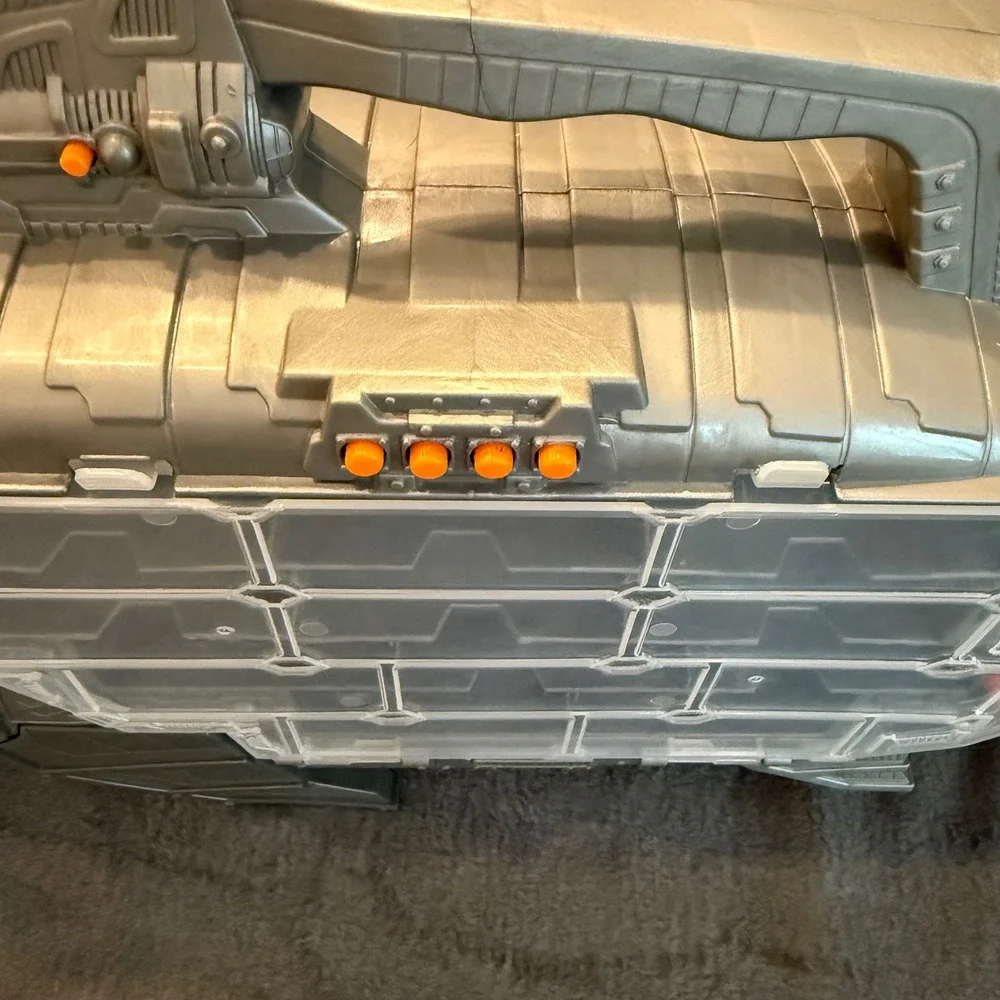 Adventure Force Shark Strike Submarine Toy Carrier with Lights and Sounds Gray